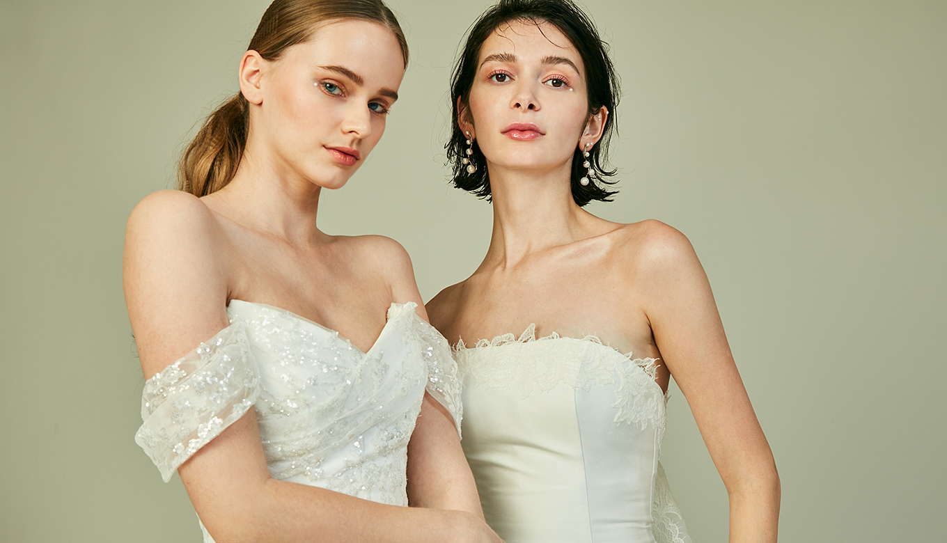 ウエディングドレス　トップ