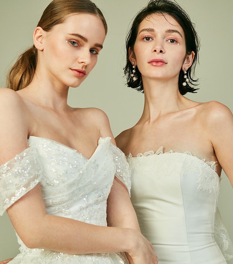 ウエディングドレス　トップ