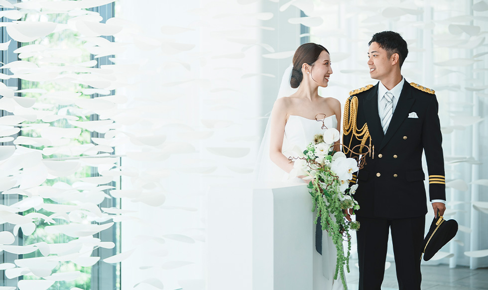 上質な街並みに広がる品格が漂う緑の一等地で洗練された貸切ウエディング