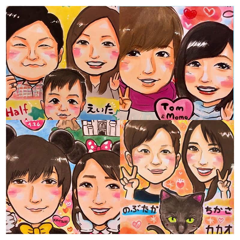 似顔絵　イメージ
