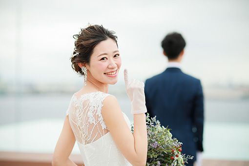 ゲストの笑顔溢れるナチュラルガーデンウエディング　　レポート