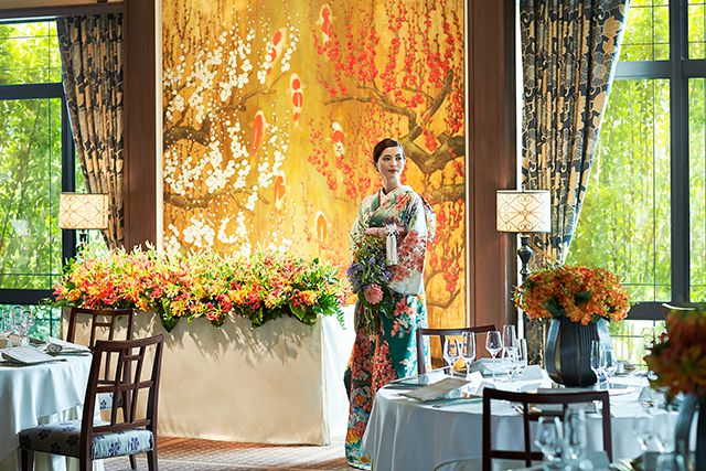 ELLEオンラインの「着物が映える会場」特集で紹介されました!