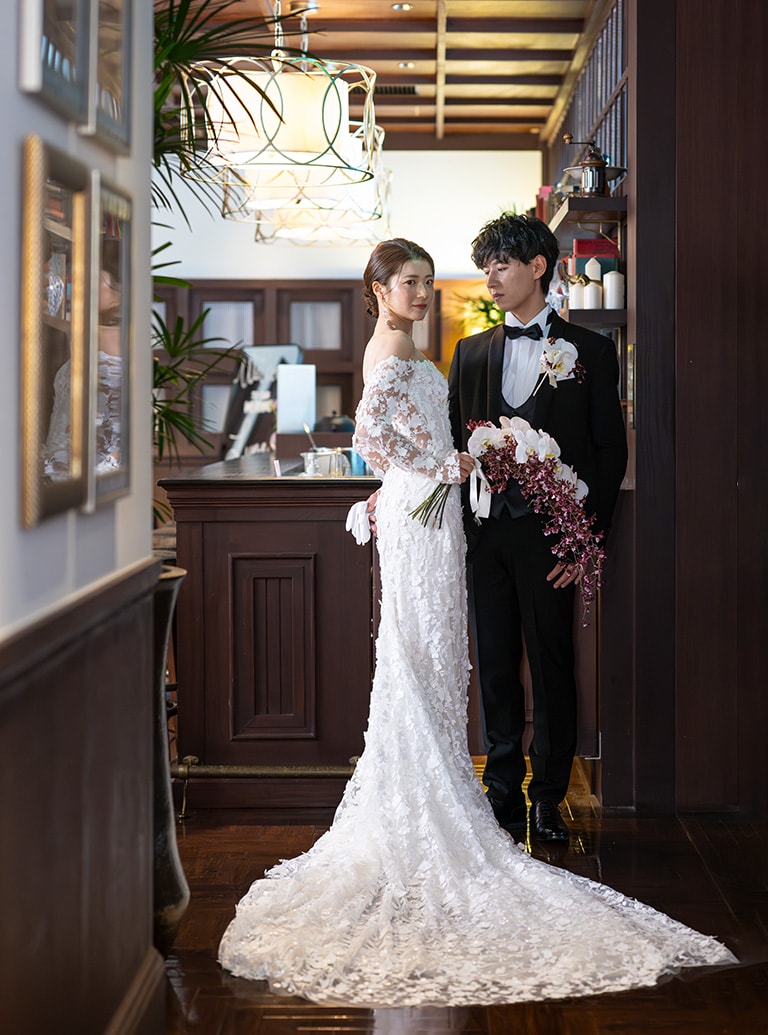 緑と陽光に包まれた洗練空間。ゲストと愉しむクラシカルウエディング　イメージ