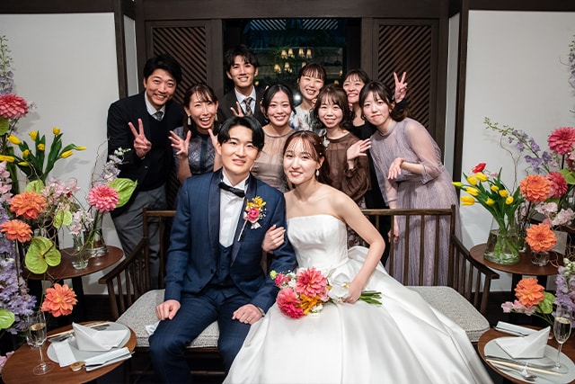 陽光と四季折々の自然に包まれた空間で、感謝の想いを伝えた心ふれあう結婚式　イメージ