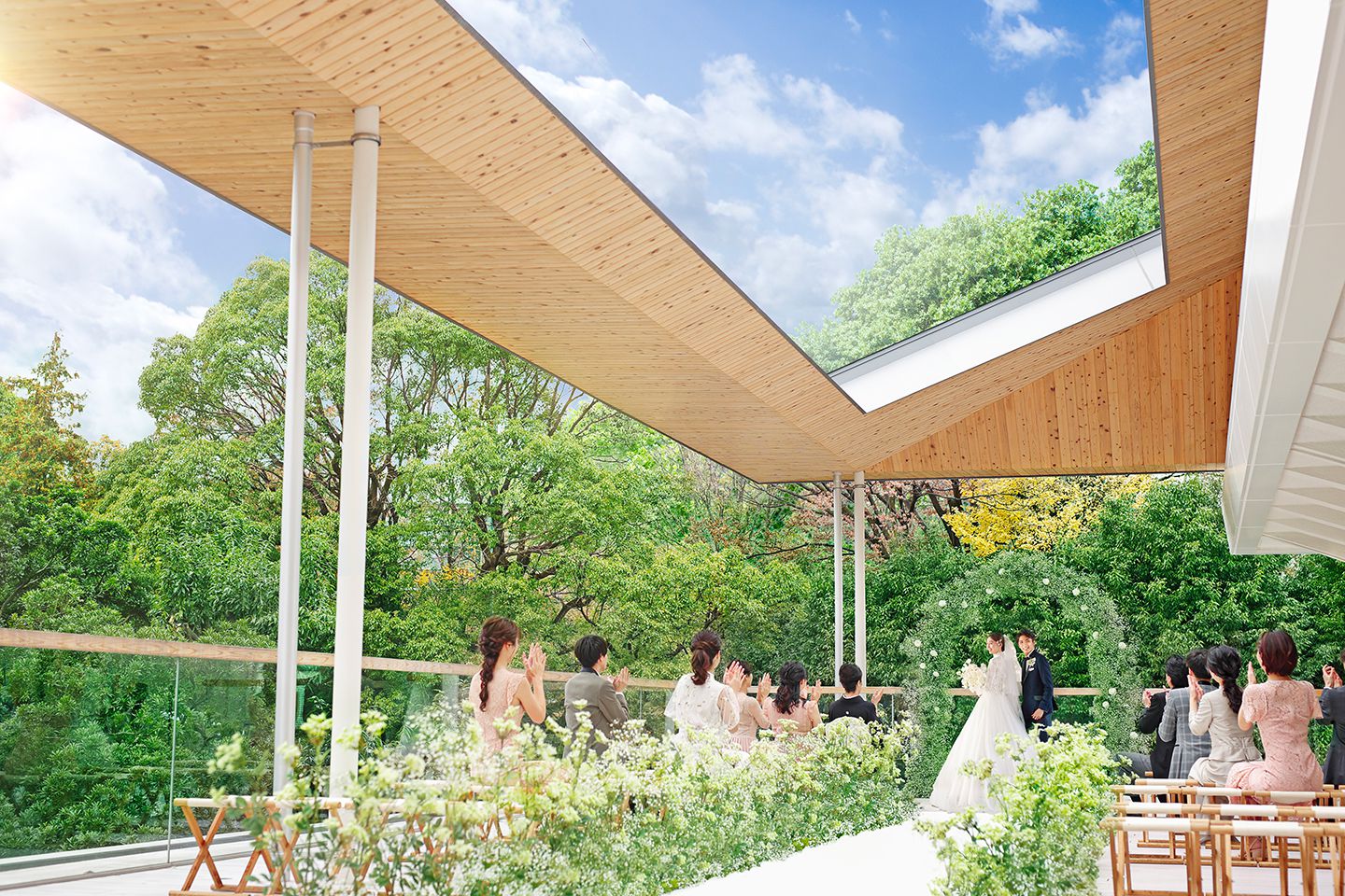 テラス人前式　イメージ