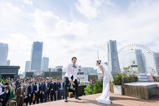 祝福の美景に包まれて笑顔で過ごす最幸の一日　レポート