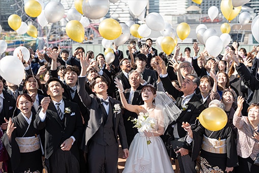 陽だまりと緑が祝福するガーデンウェディング　レポート