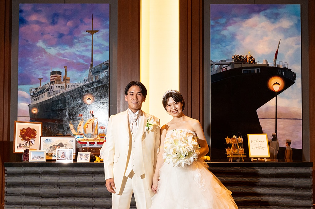 みなとみらいの海風を感じる、夏の上質リゾートウエディング　レポート