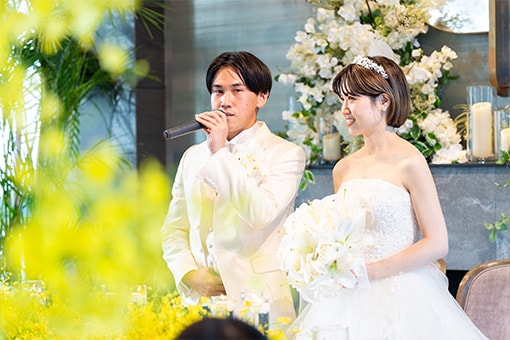 みなとみらいの海風を感じる、夏の上質リゾートウエディング　レポート