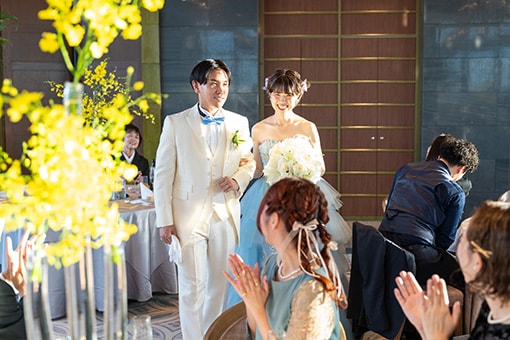 みなとみらいの海風を感じる、夏の上質リゾートウエディング　レポート