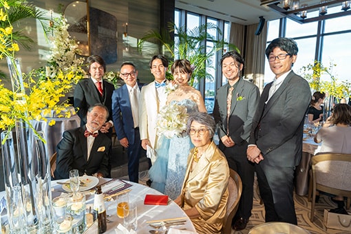 みなとみらいの海風を感じる、夏の上質リゾートウエディング　レポート