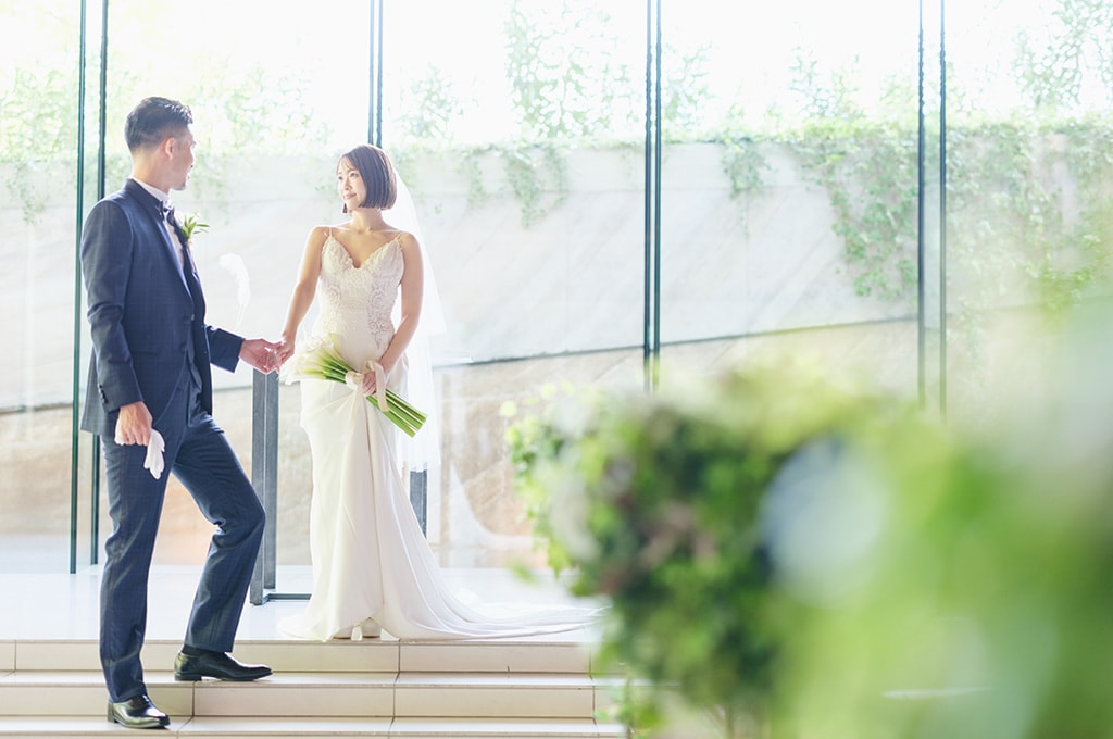 みなとみらいの景色とともに上質な非日常を愉しむ、大人の少人数ウエディング　レポート