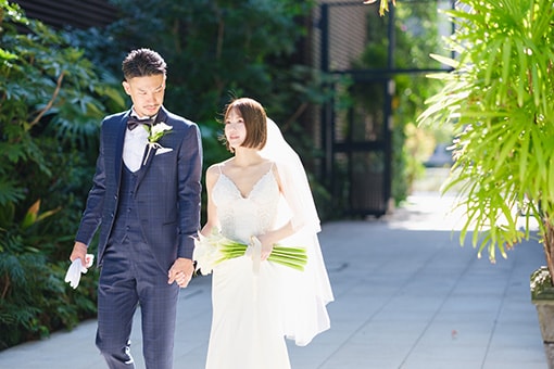 みなとみらいの景色とともに上質な非日常を愉しむ、大人の少人数ウエディング　レポート