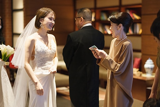 みなとみらいの景色とともに上質な非日常を愉しむ、大人の少人数ウエディング　レポート