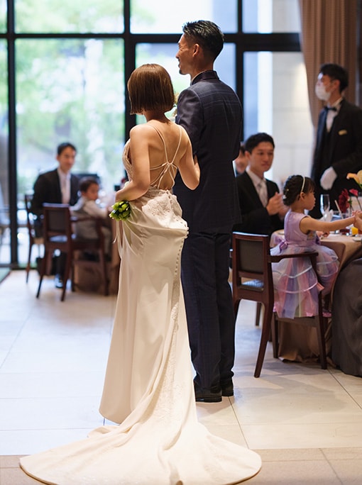 みなとみらいの絶景×おふたりらしい演出に乗せて未来へ出航！　レポート