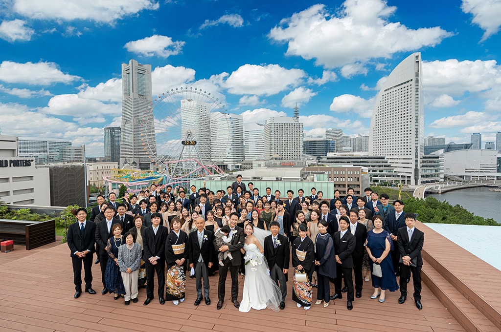 360度みなとみらい美景×上質リゾート空間が彩る洗練ウエディング　レポート