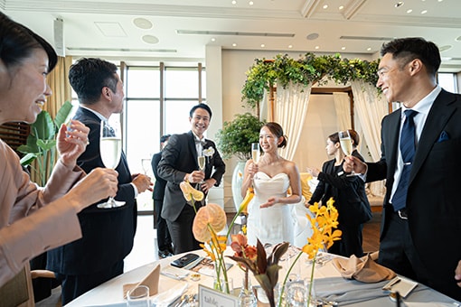 360度みなとみらい美景×上質リゾート空間が彩る洗練ウエディング　レポート