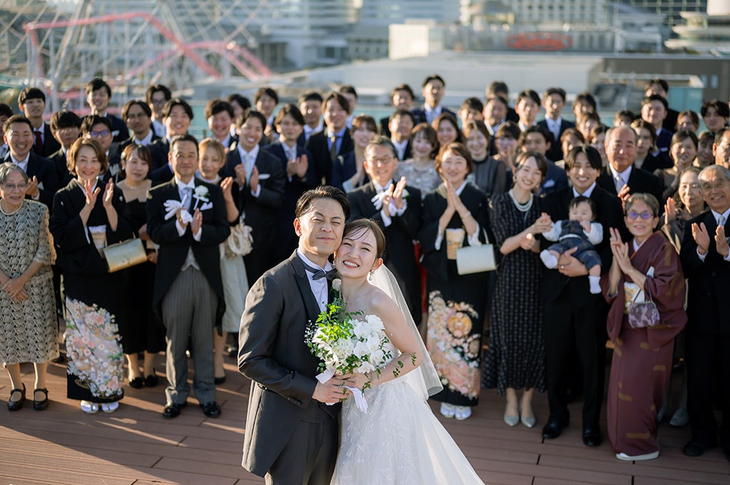 陽光と緑に包まれた上質空間で過ごす、みなとみらいの大人のガーデンパーティ　レポート