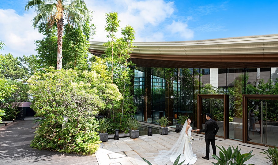 360度みなとみらい美景×上質リゾート空間が彩る洗練ウエディング　レポート