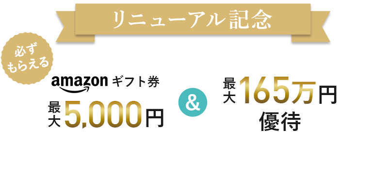 リニューアル記念特典