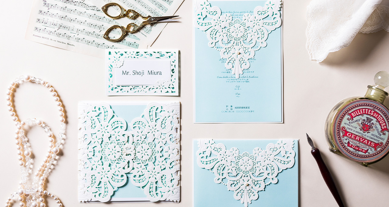 紙招待状　イメージ