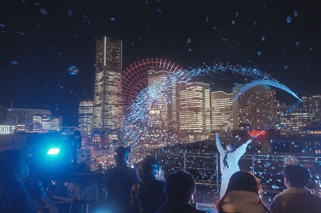 ナイトバブルショー　イメージ