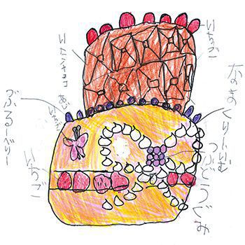 【img】おおきなりぼんといたチョコけーき